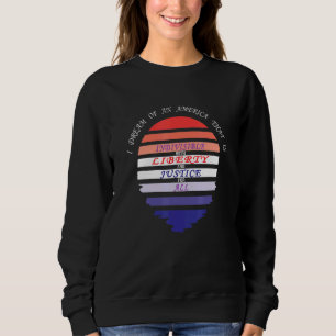 Osynlig med frihet och rättvisa för alla t shirt