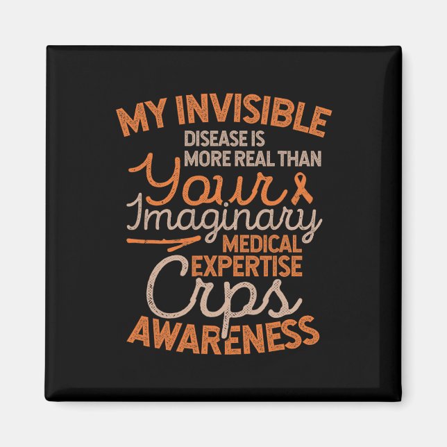 Osynlig medvetenhet om RSD Crps Magnet (Framsidan)