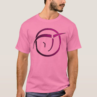 Osynlig rosa Unicornmanar T T Shirt