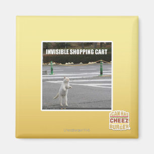 OSYNLIG SHOPPINGVAGN MAGNET