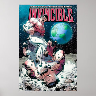 osynlig tecknad man poster