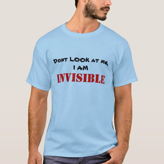 Osynlig Tee Shirt (Framsida)