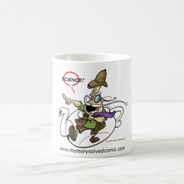 Osynlig tekannamugg kaffemugg (Center)