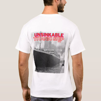 Osynlig Titanic-Frakt T Shirt