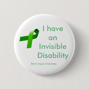 Osynliga Disablility Knapp