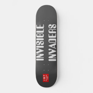OSYNLIGA INVADERARE/JMT-Skateboardor Mini Skateboard Bräda 18,5 Cm