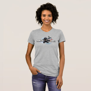 Osynliga Ninjaungar Kvinnor Slank passform T Shirt