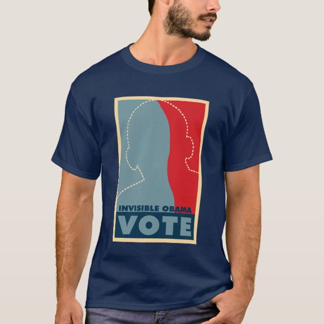 Osynliga Obama Tee (Framsida)