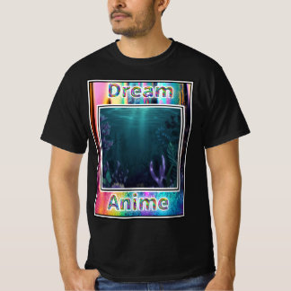 Osynliga Ocean Dream Anime T Shirt