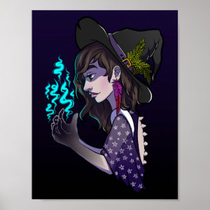 Osynlighet Tonåring Illustration av flickdjur Poster