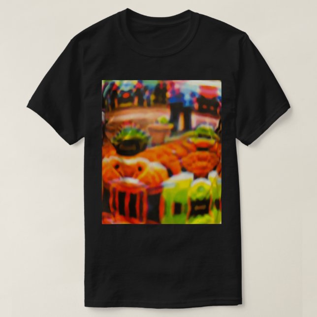 Osynlighetskläder mot AI-motståndare Mönster T Shirt (Design framsida)