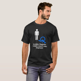 Osynligt, inte imaginärt t-shirt