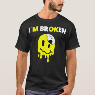 Osynligt Sjukdom Im OK B är brutet T Shirt