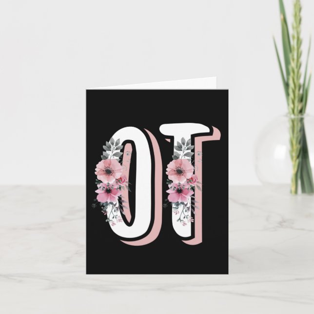 OT-arbetsbehandling | Yrkesterapeut Kort (Framsida)