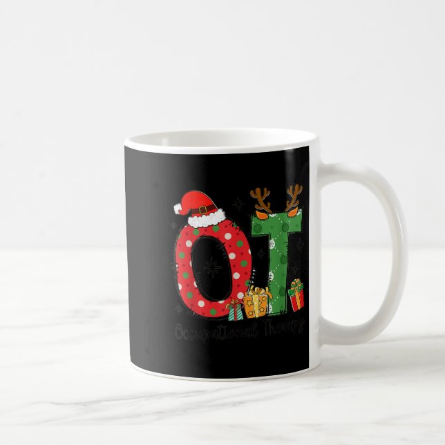 Ot Christmas Occupational Therapy Therast Merry Ot Kaffemugg (Höger)