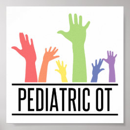 OT-gåvor för barn OT Yrkesbehandling Poster