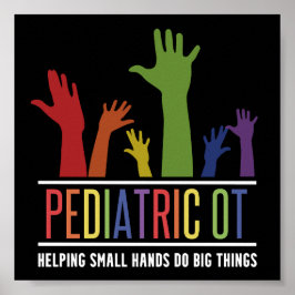 OT-gåvor för barn OT Yrkesbehandling Poster
