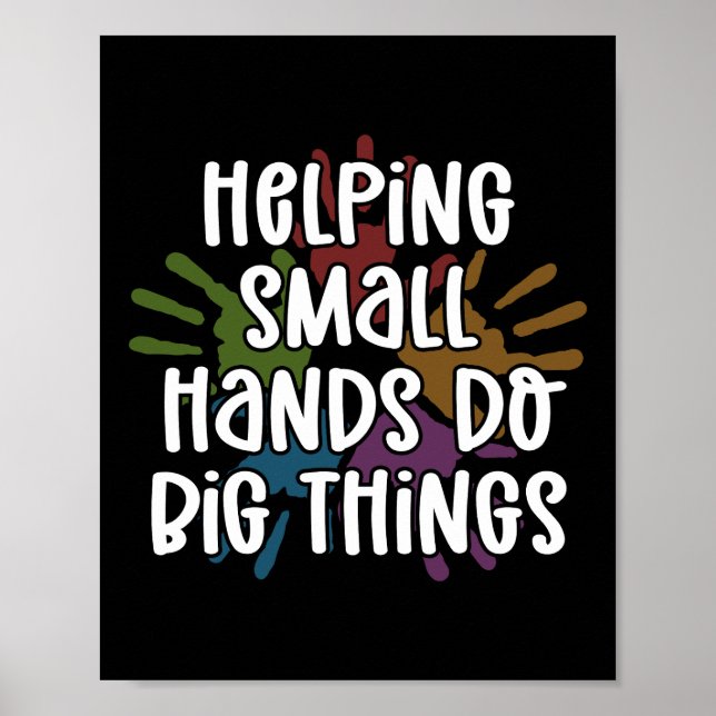 OT-gåvor för barn OT Yrkesbehandling Poster (Framsidan)