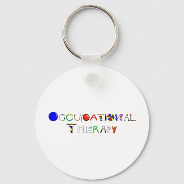 OT i arbete Nyckelring (Framsida)