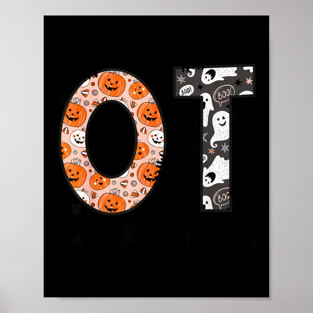 Ot Occupational Therapy Therast Halloween Ota Soky Poster (Framsidan)