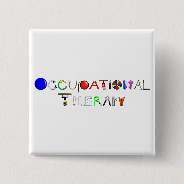 OT på arbete Knapp (Framsida)