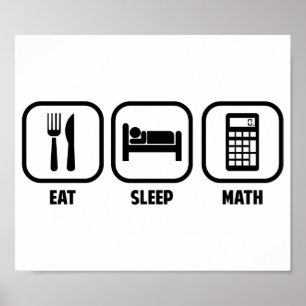 ÖT, SLEEP, MATH POSTER