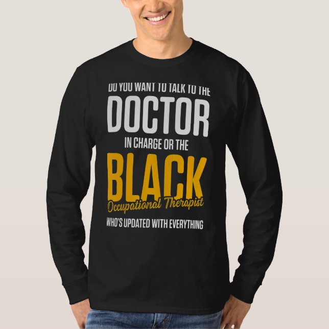 Ot terapibehandlings - behandling 8 t shirt (Framsida)