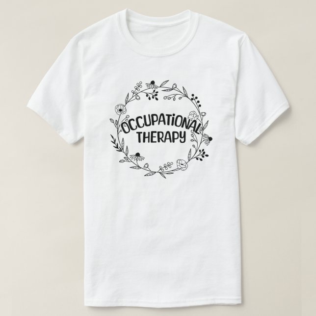 OT vid arbetsbehandling T Shirt (Design framsida)