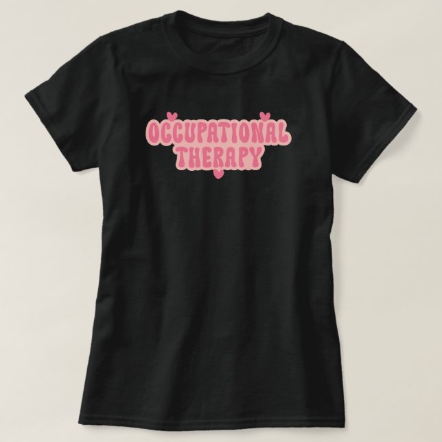 OT vid arbetsbehandling T Shirt (Design framsida)