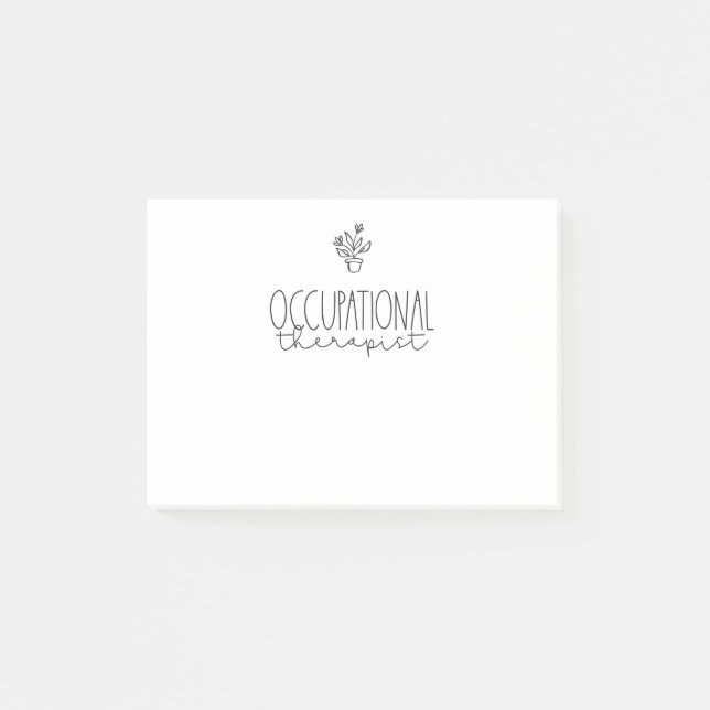 OT Yrkesbehandling Post-it Block (Framsida)
