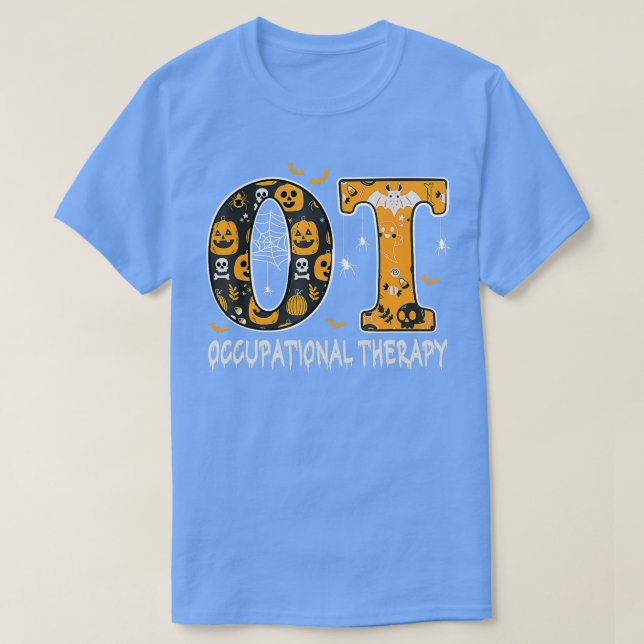 OT Yrkesterapi Halloween OTA SpA T Shirt (Design framsida)