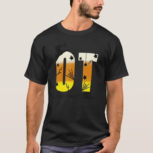 OT Yrkesterapi Halloween OTA T Shirt (Framsida)
