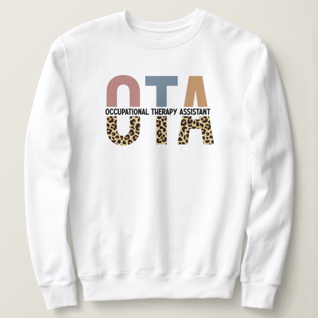 OTA Assistant-gåvor för yrkesmässig behandling T Shirt (Design framsida)
