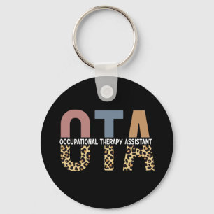 OTA Assistant Gift för arbetsrelaterad behandling Nyckelring
