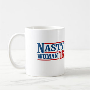 Otäck kvinna 2016 - presidentval -- Presid Kaffemugg