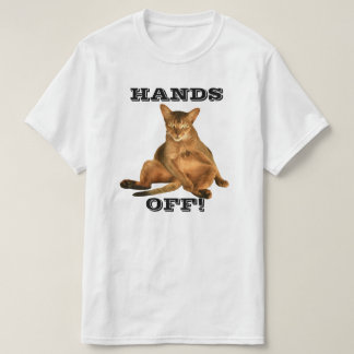 Otäck kvinna, inget gripa för kattunge tee