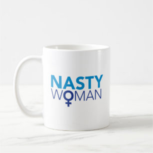 Otäck kvinna kaffemugg