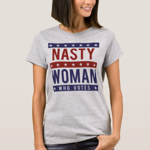 Otäck kvinna som röstar 2016 t-shirt