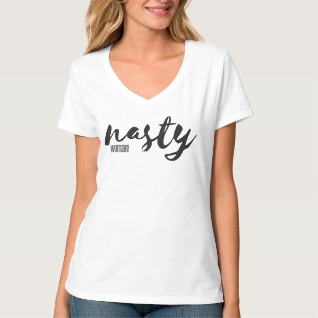 Otäck kvinna t-shirt (Framsida)