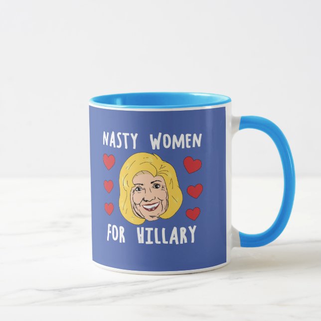 Otäcka kvinnor för Hillary 2016 -- Presidents- Mugg (Höger)