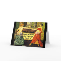 Otäcka kvinnor klippte igenom B.S.EN -