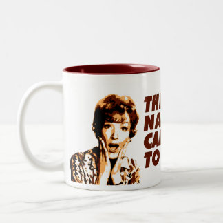 "Otäckt kaffe" - KoffeeKat Två-Tonad Mugg