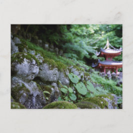 Otagi Nenbutsu-Temple i Kyoto-vykort Vykort