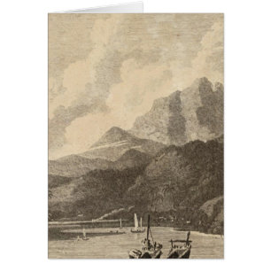 Otaheit, Polynesien Hälsningskort