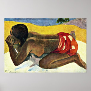 Otahi Allein från Gauguin Paul (Bästa kvalitet) Poster