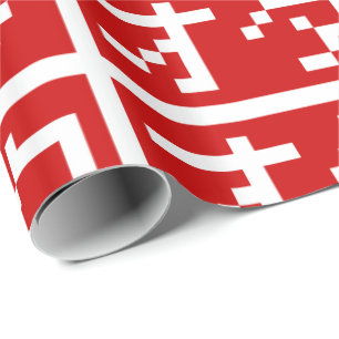 OTAKU 8-bitars Pixel Japansk Katakana BLOCK Presentpapper