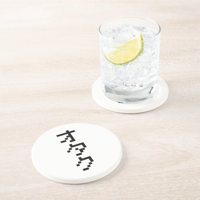 OTAKU 8-bitars Pixel Japanskt Katakana-Lodrät Underlägg (Sidan)