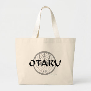 Otaku blommavapensköld 2 jumbo tygkasse