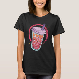 Otaku Boba Bubble Tea Yum Yum Bubble Tea T Shirt