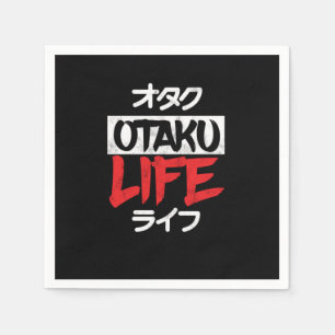 Otaku Life Anime Japansk Cosplayer Cosplay Manga Pappersservett